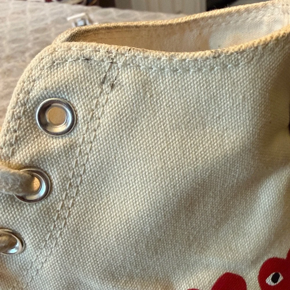 Converse X Comme Des Garcons Cdg Play Multi Heart Chuck Taylor High Men’s Size 9